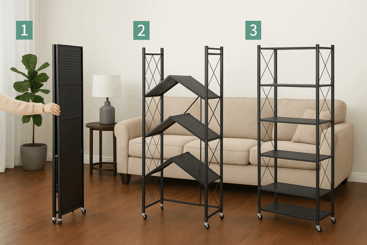 ESTANTE PLEGABLE GRANDE - Imagen 1